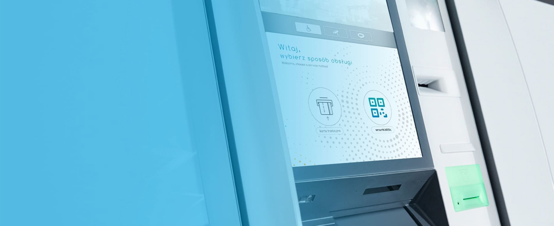 Nowy bankomat z funkcją wpłatomatu oraz smartKARTA